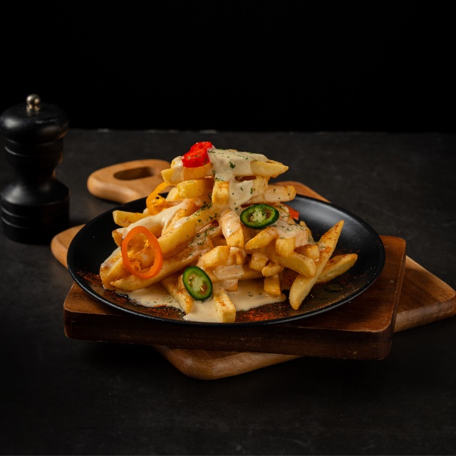 SALSA FRIES — Salsa Burgers Bangkok